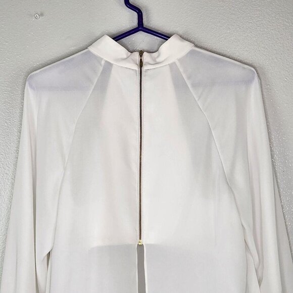 Robert Rodriguez Women's White Blouse - Picture 5 of 7